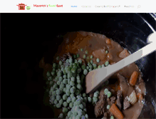 Tablet Screenshot of mavericksroastbeef.com